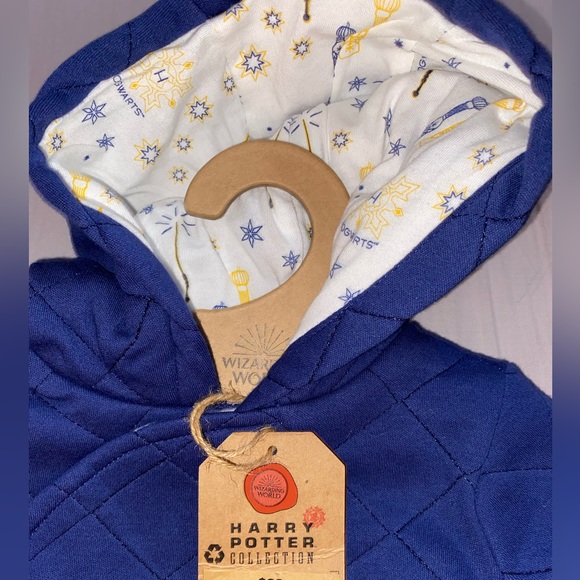 Rare Harry Potter Infant Baby Jacket Shirt Clothes with Hogwarts Castle - Picture 3 of 3